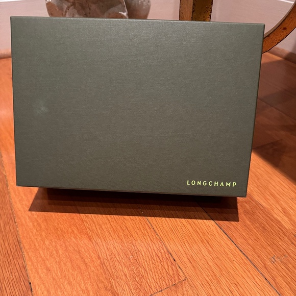 Longchamp Le Pliage Leather Top Handle Crossbody Bag - Picture 6 of 12